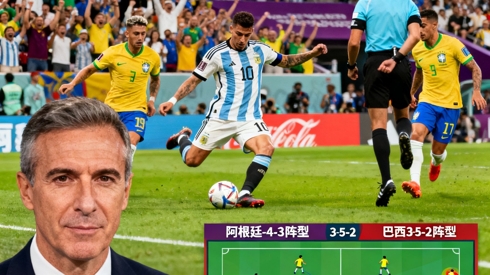 2026世界杯高清直播画面，阿根廷与巴西的焦点战，现场解说与战术板实时显示